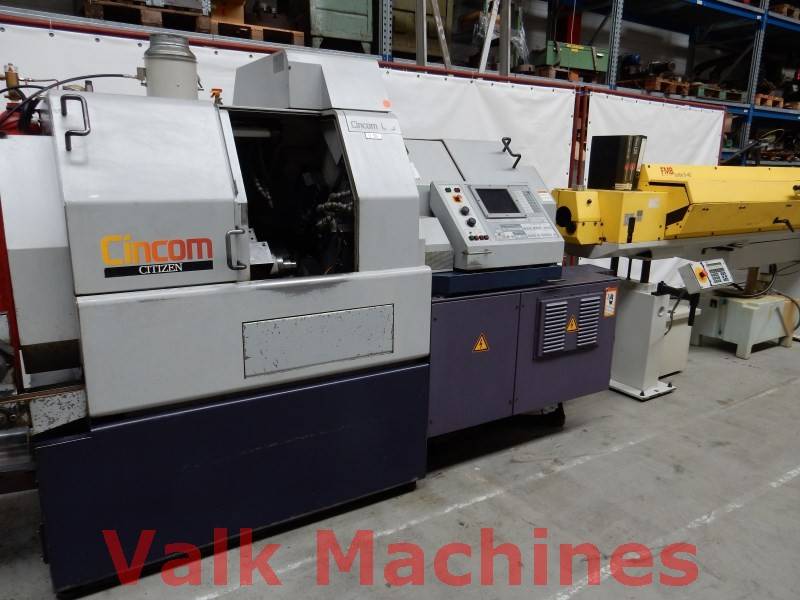 Citizen store swiss lathe